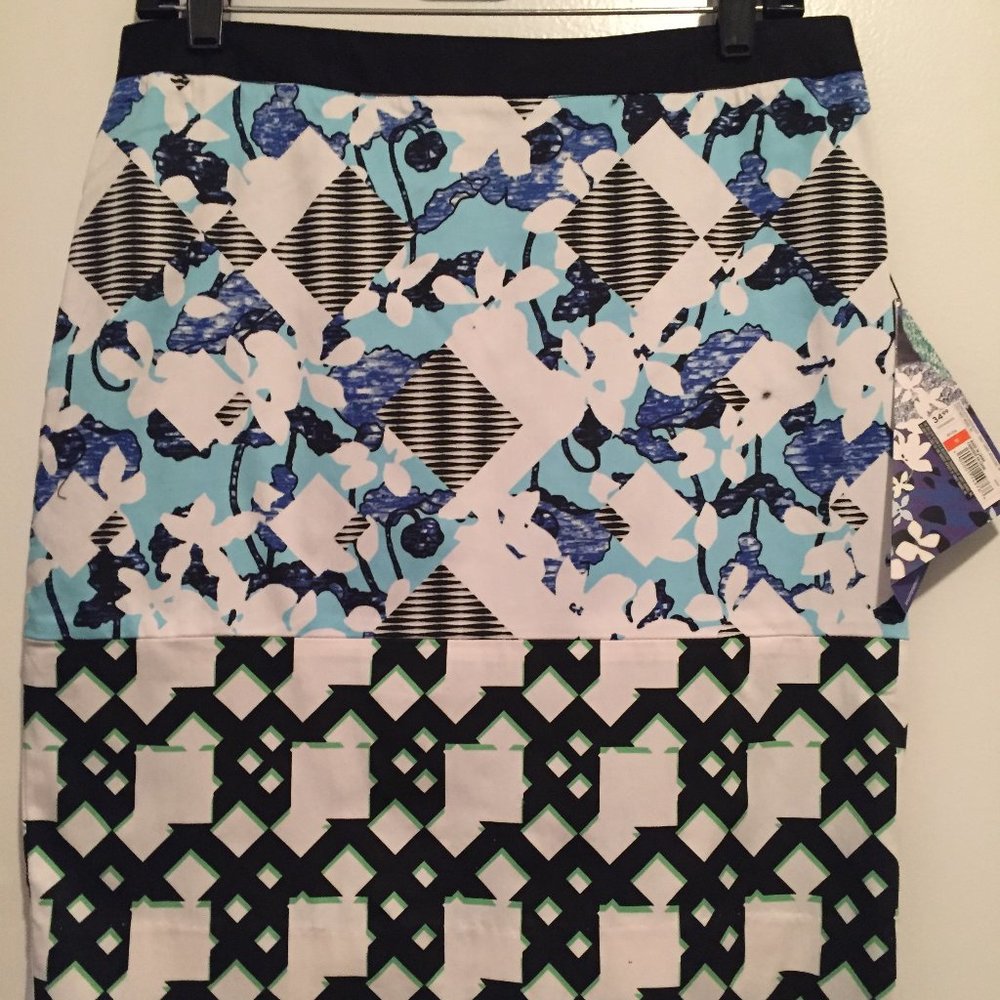 Peter Pilotto Printed Pencil Skirt